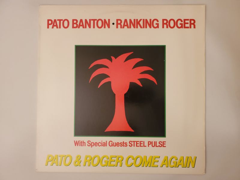 Pato Banton, Ranking Roger Pato & Roger Come Again vinyl record